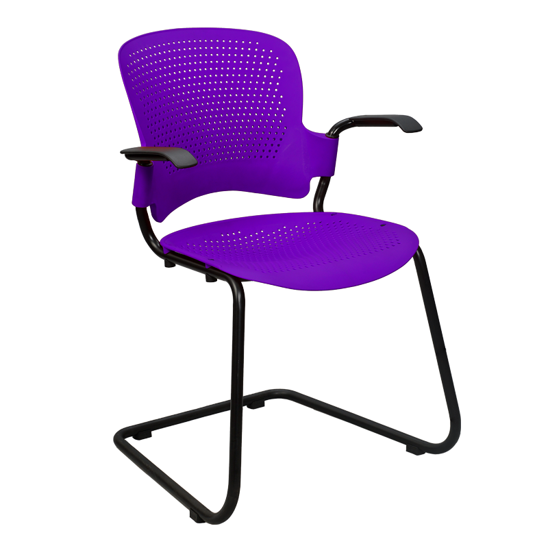 Creative office Chair Manufacturers - Syona Roots ergonomic back purple office chair supplier